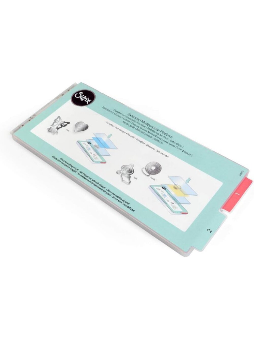 Multipurpose Extended Platform for Die Cutting & Crafting - Multi Color